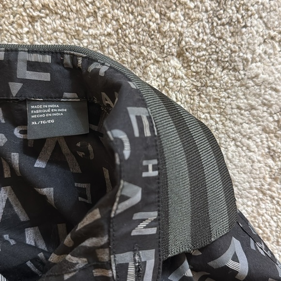 Armani Exchange Black Graphic Men's Shirt, XL - Picture 8 of 8